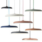 Modern UFO Disc LED Pendant Light in Eight Colors for Dining Table