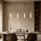 Lámpara colgante de cristal de lujo para comedor