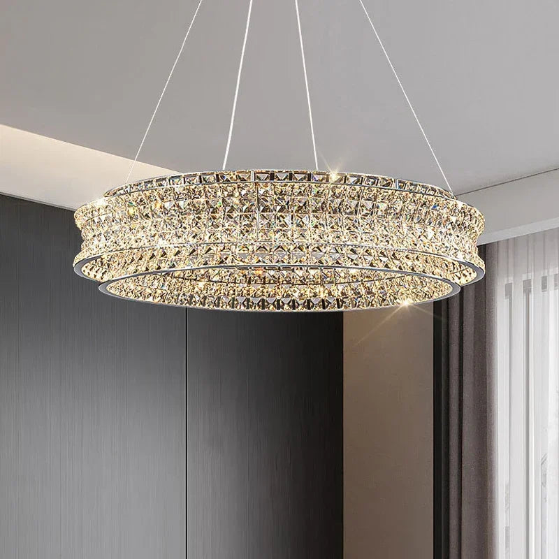 Modern Luxury Crystal Ceiling Chandelier