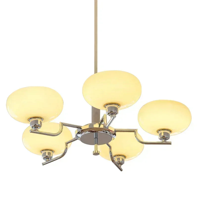Lámpara Colgante de Cristal con Diseño Artístico Retro, Bola, Utilizada en Dormitorios, Salas de Estudio, Salones, Cocinas y Candelabro de Isla, Colgante Interior