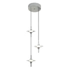 Art Deco Crystal Pendant Light for Dining Room