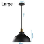 Industrial Iron Pendant Light for Dining Room Kitchen