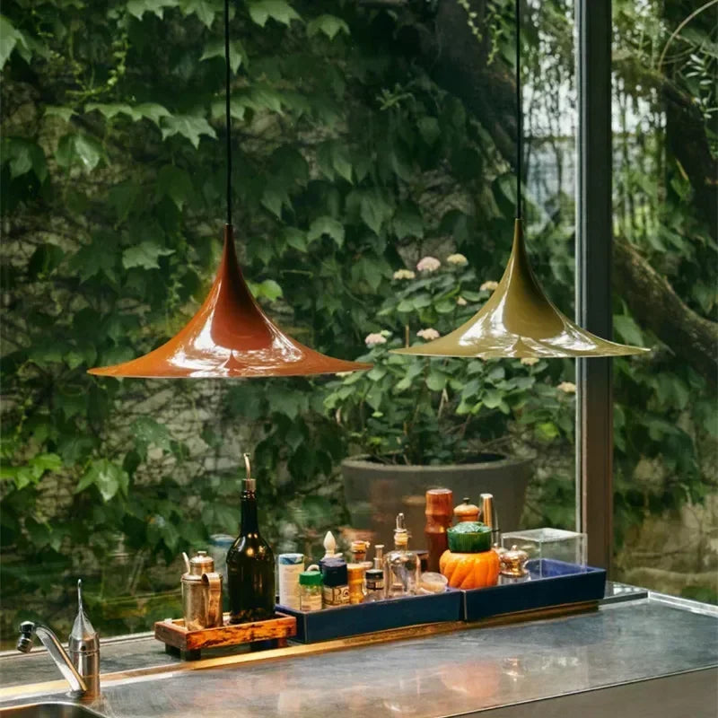 Lámpara Colgante Minimalista de Metal para Comedor