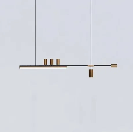 Minimalist Iron Pendant Light for Dining Room