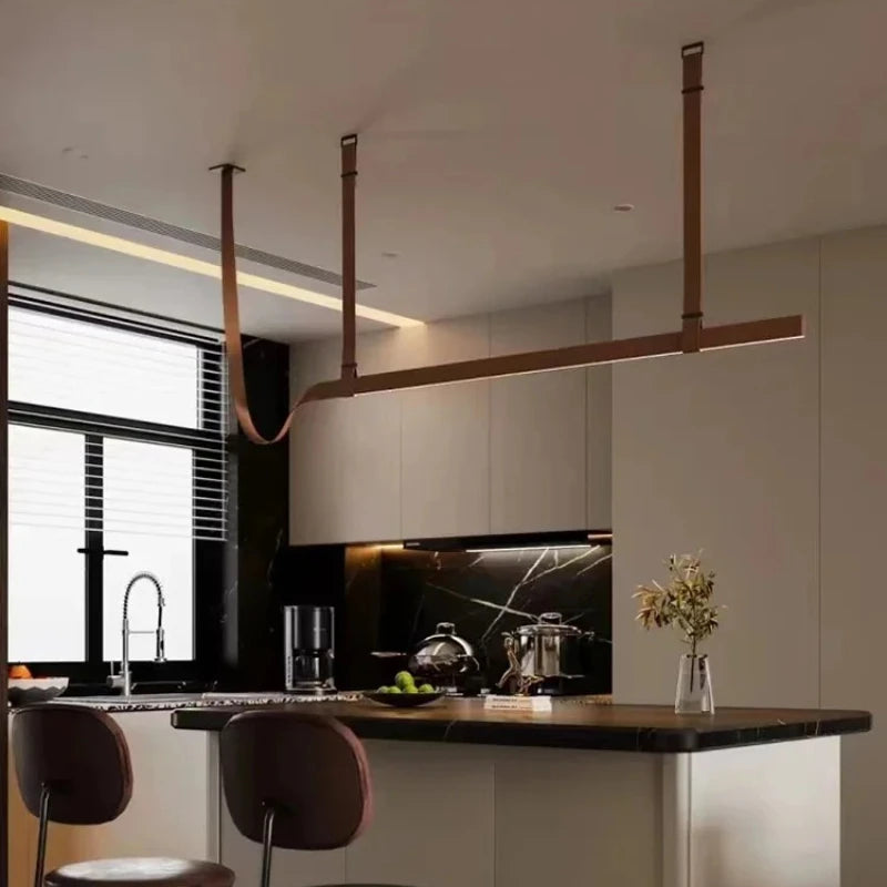 Minimalist Iron Pendant Light for Dining Room