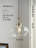 Nordic Glass Pendant Light for Dining Room