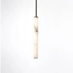 Minimalist Copper Marble Pendant Light for Bedroom