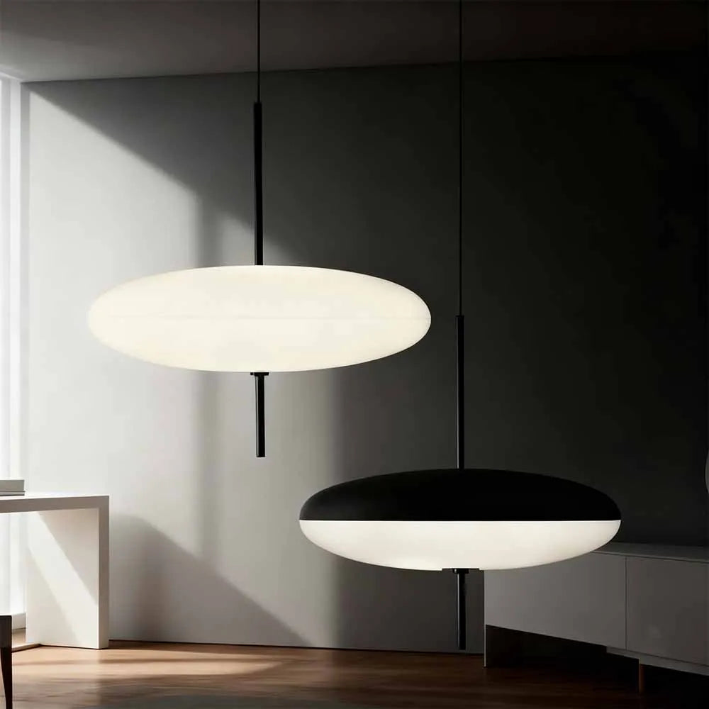 Minimalist Glass Pendant Light for Dining Room