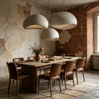 Minimalist Resin Pendant Light for Dining Room