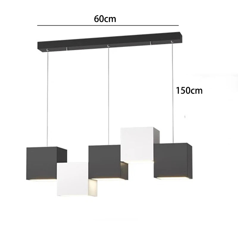 Minimalist Iron Pendant Light for Dining Room