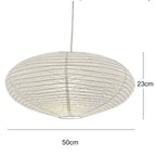Minimalist Rice Paper Pendant Light for Dining Room