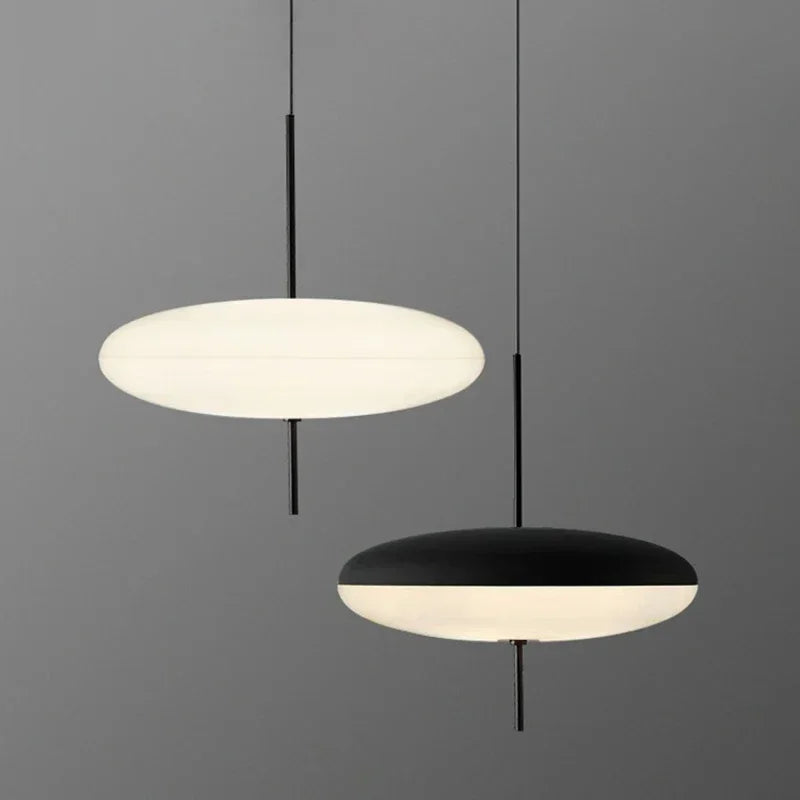 Minimalist LED Pendant Light UFO Flying Saucer Design