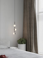 Minimalist Iron Glass Pendant Light for Living Room