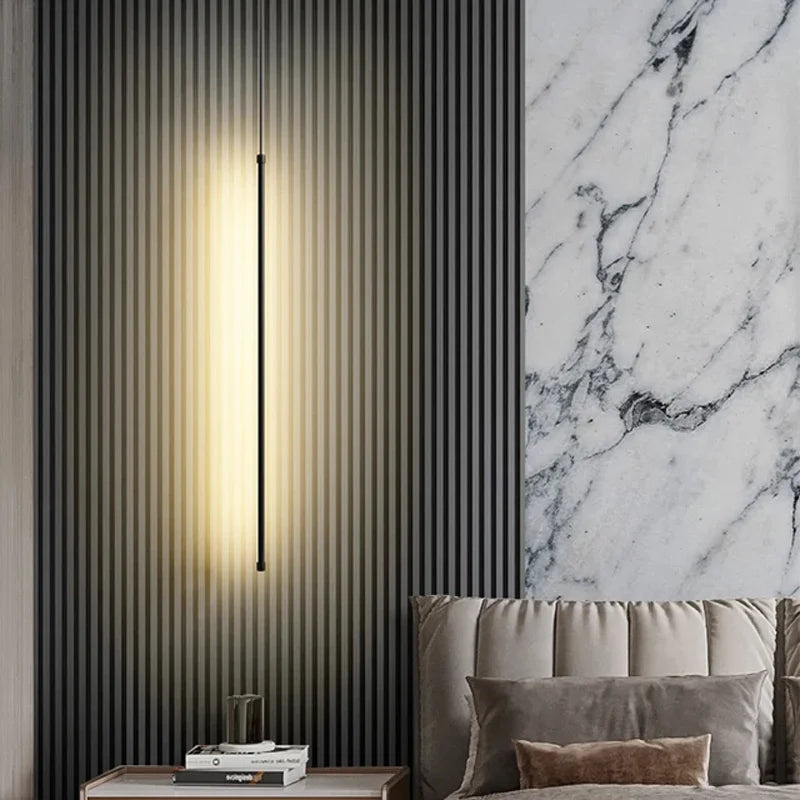 Minimalist Iron Pendant Light for Bedroom