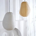 Japanese Rice Paper Pendant Light for Dining Room