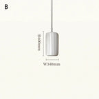 Minimalist Fabric Pendant Light for Dining Room