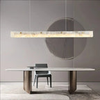Minimalist Marble Pendant Light for Dining Room