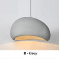 Minimalist White Iron Pendant Light for Dining Room