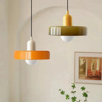 Nordic Retro Glass Pendant Light for Dining Room