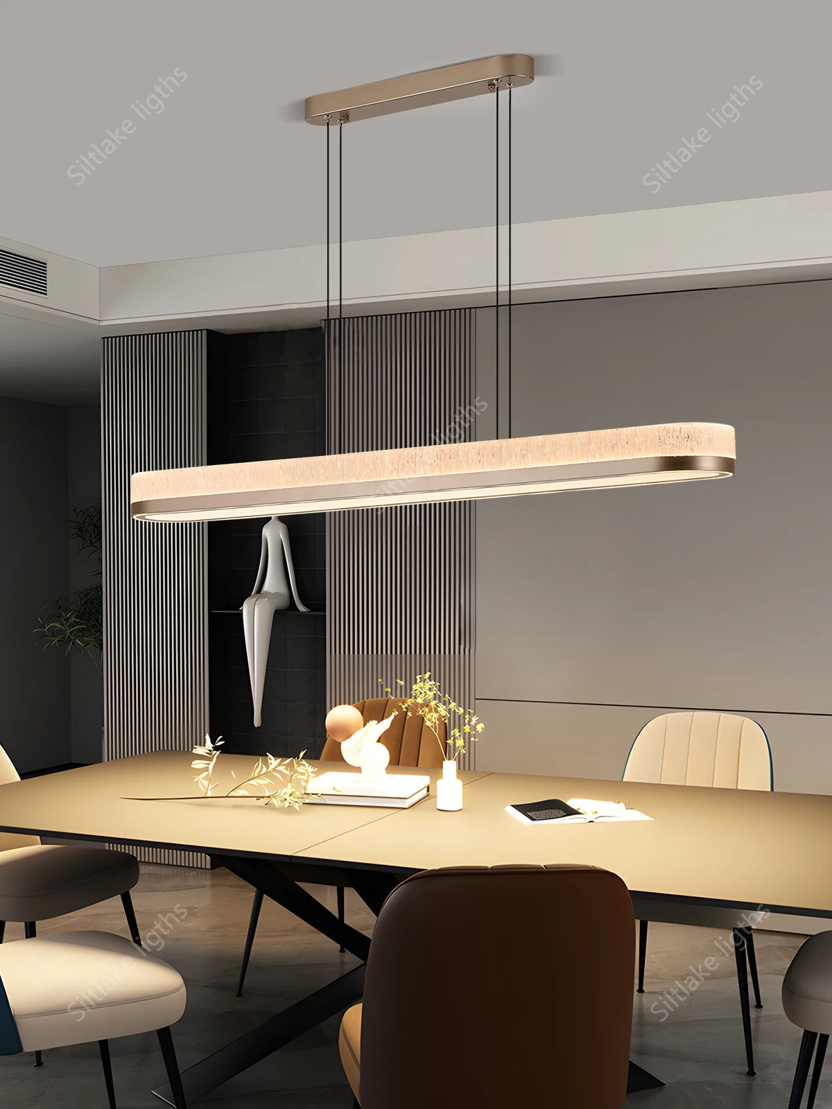 Nordic Wood Pendant Light for Dining Room