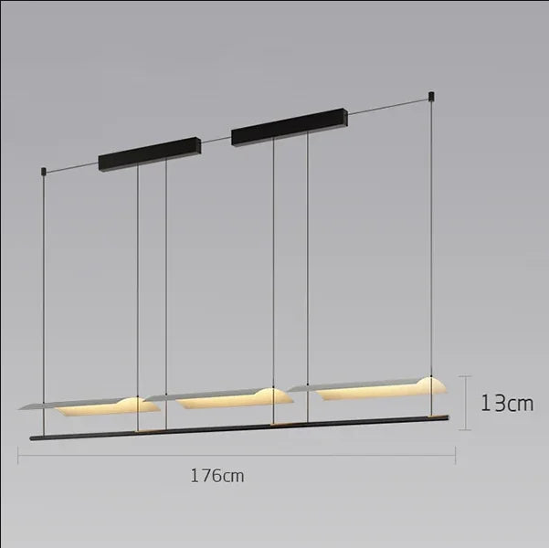 Minimalist Nordic Iron Pendant Light for Dining