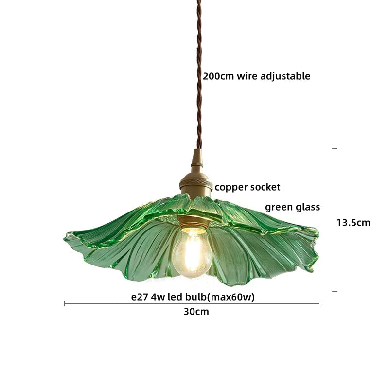 Lámparas colgantes LED con interruptor de perilla IWHD para cocina, pasillo, sala de estar, dormitorio, cristal transparente, lámpara colgante nórdica, araña