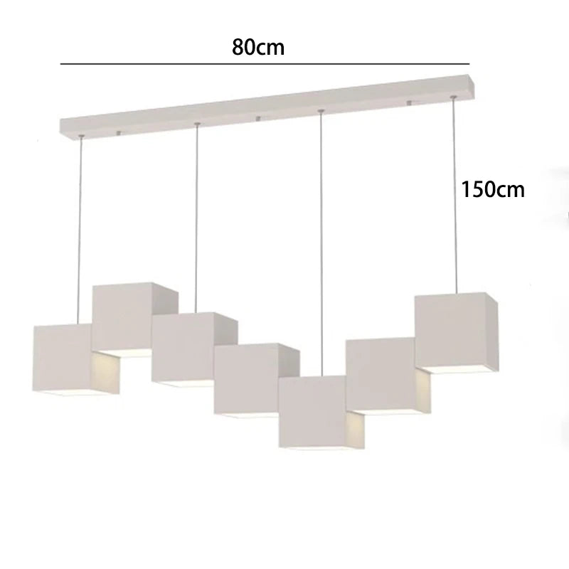 Lámpara Colgante Minimalista de Hierro para Comedor