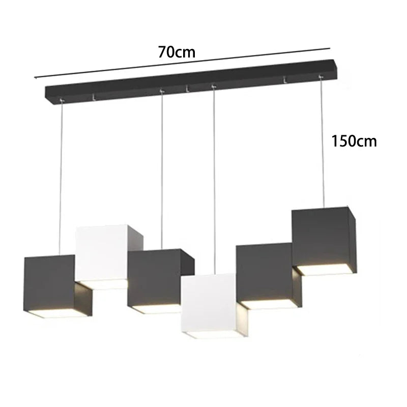 Lámpara Colgante Minimalista de Hierro para Comedor