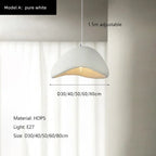 Minimalist Fabric Pendant Light for Dining Room