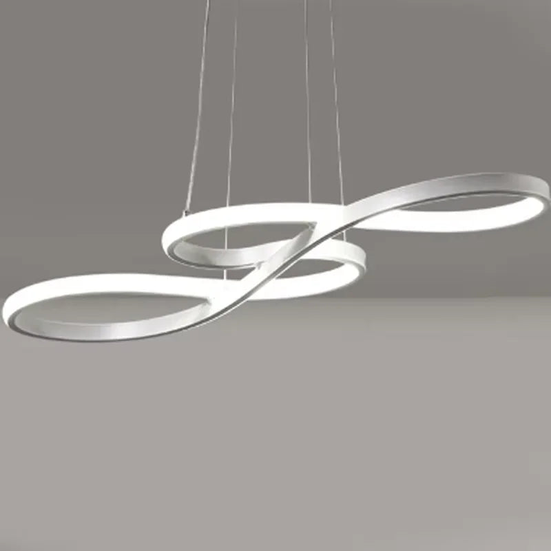 Contemporary Aluminum Pendant Light for Dining Room