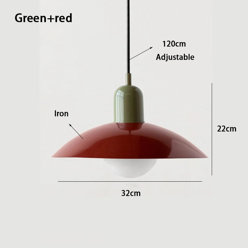 Nordic Iron Pendant Light for Dining Room