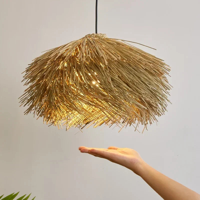 Wabi-sabi Grass Pendant Light Ceiling Fixture