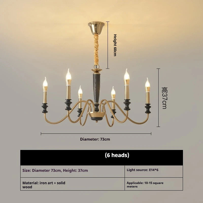 Lámpara colgante contemporánea de creatividad francesa para salón, comedor, dormitorio, hotel, villa, cafetería, candelabro LED de arte sencillo para el hogar