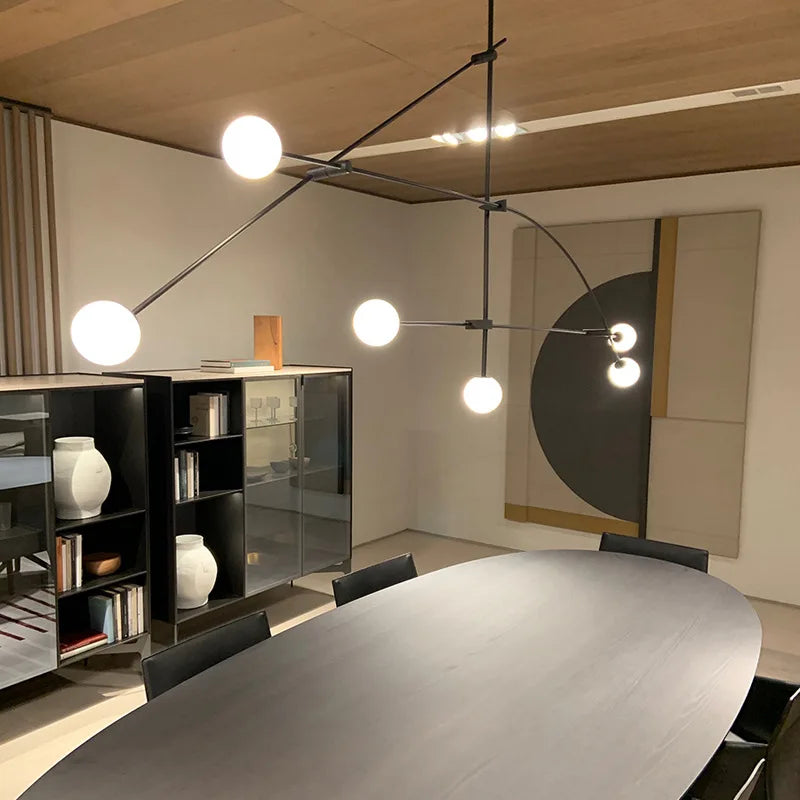 Lámpara Colgante Minimalista de Hierro para Comedor