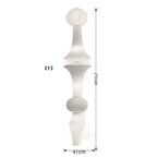 Wabi Sabi Rice Paper Style Totem Pendant Light for Staircase and Living Room