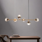 Minimalist Glass Pendant Light for Dining Room