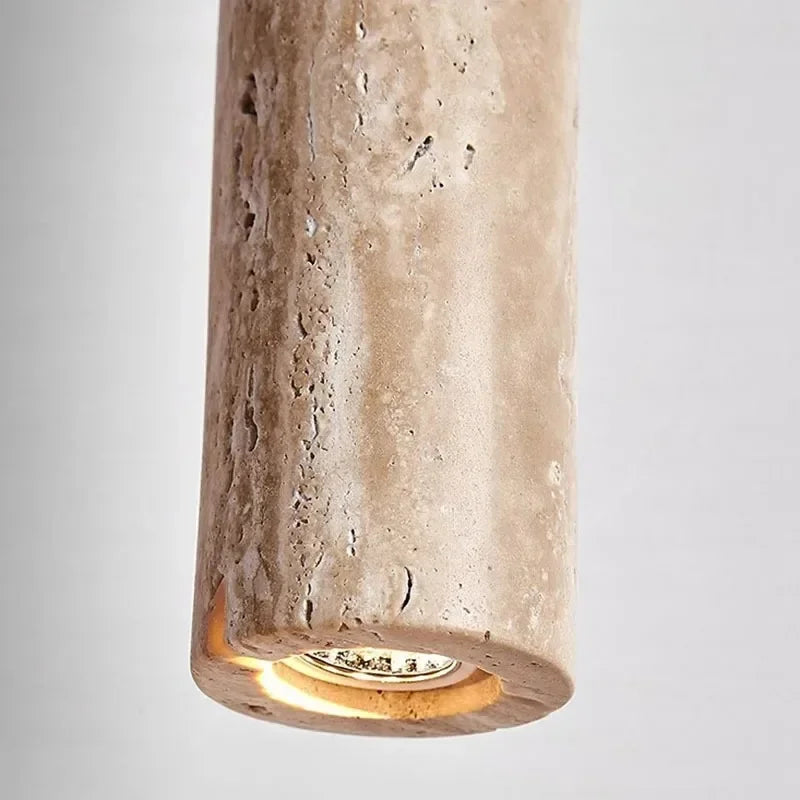 Nordic Travertine Pendant Light for Bedroom