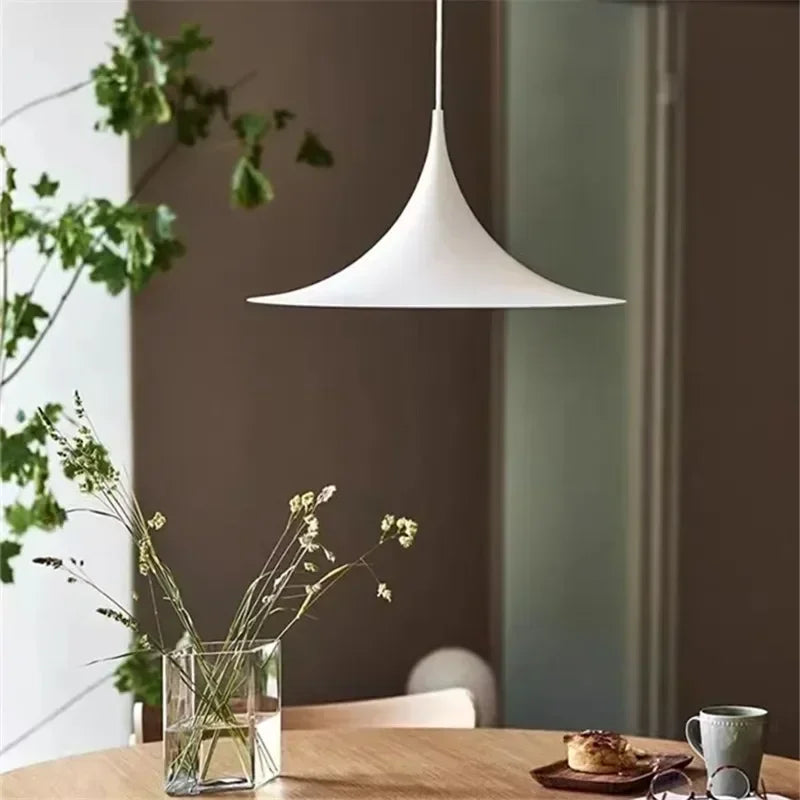 Minimalist Metal Pendant Light for Dining Room