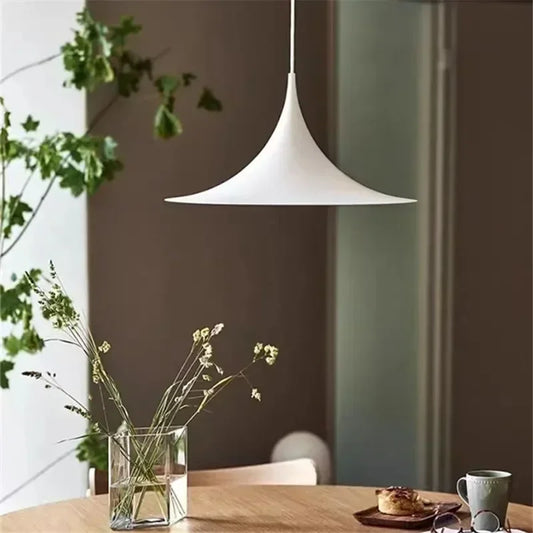 Minimalist Metal Pendant Light for Dining Room