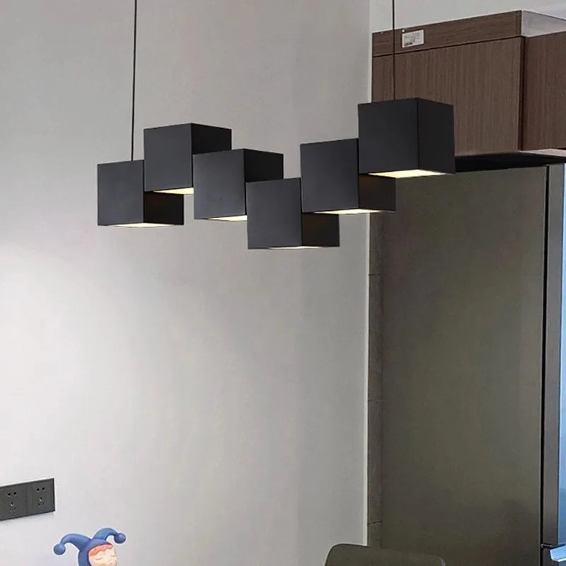 Minimalist Iron Pendant Light for Dining Room
