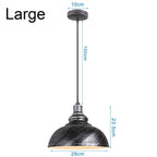 Industrial Iron Pendant Light for Dining Room Kitchen