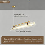 Minimalist Acrylic Glass Pendant Light for Dining