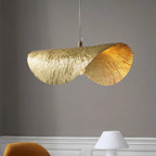 Nordic Brass Pendant Light Lotus Leaf Design