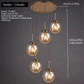 Nordic Glass Pendant Light for Dining Room
