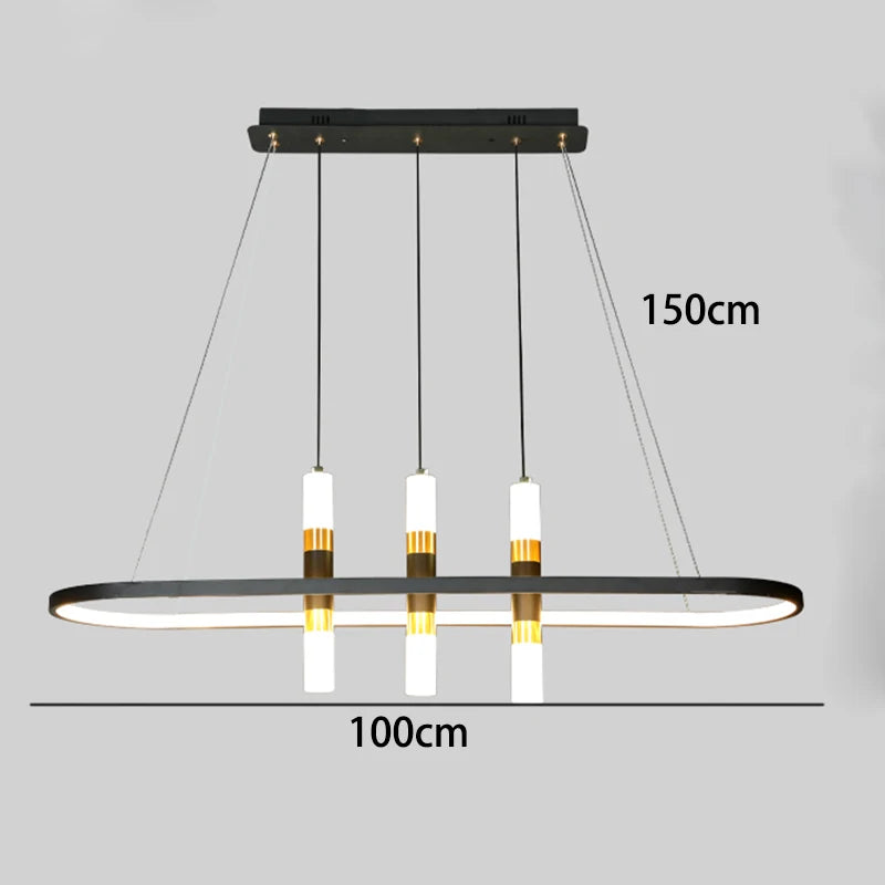 Lámpara Colgante Nórdica Minimalista para Comedor