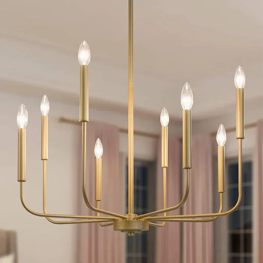Modern Iron Branch Chandelier LED Pendant Lamp