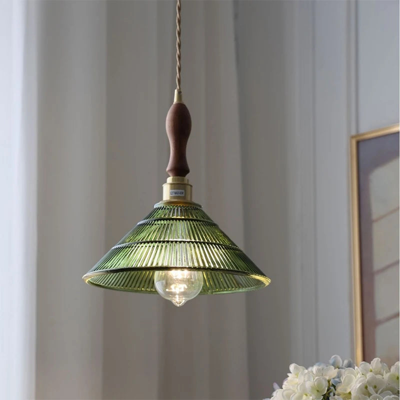 Frosted Glass Pendant Ceiling Light with Iron Finish