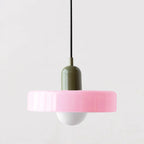 Nordic Retro Glass Pendant Light for Dining Room