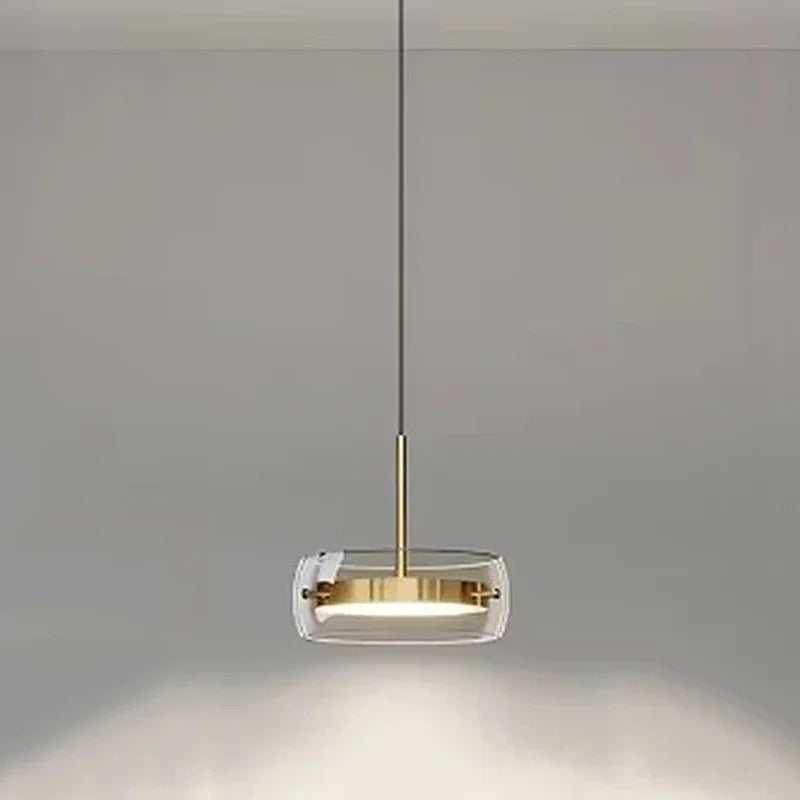 Lámpara Colgante Nórdica de Cristal para Comedor