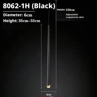 Nordic Minimalist Iron Pendant Light for Bedroom